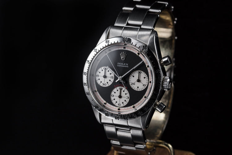 1968 Rolex Daytona 6239 "Paul Newman" with Black Dial and Purchase Papers