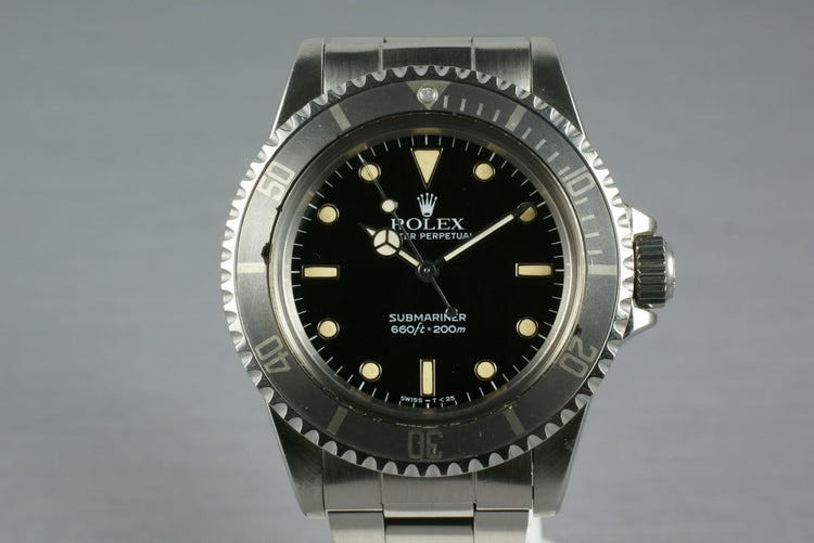 Rolex Submariner 5513 Maxi Case