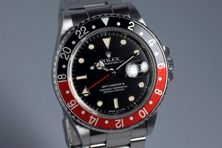 1986 Rolex Fat Lady GMT II 16760 with RSC Papers