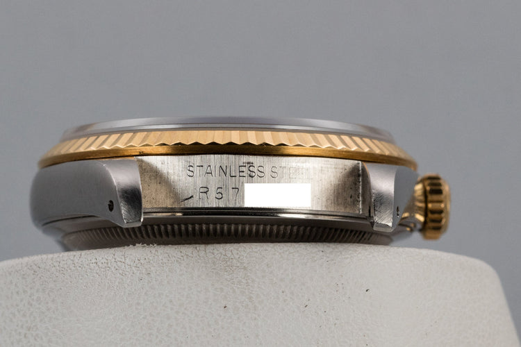 1988 Rolex Two-Tone DateJust 16233 Black Dial with Box and Papers