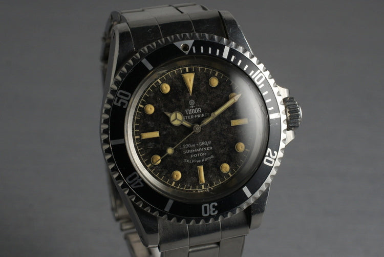 1965 Tudor Submariner 7928 Chapter Ring Dial