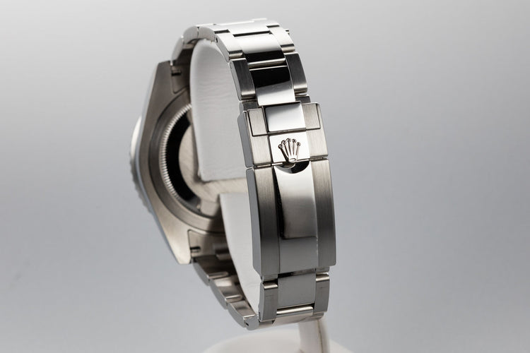 2009 Rolex GMT-Master II 16710LN Black Bezel with Box, Papers, and Service Papers