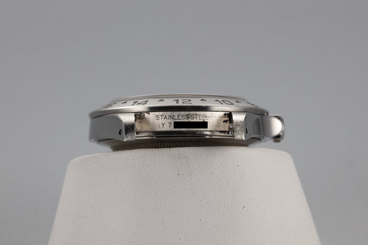 2002 Rolex Explorer II 16570 White Dial