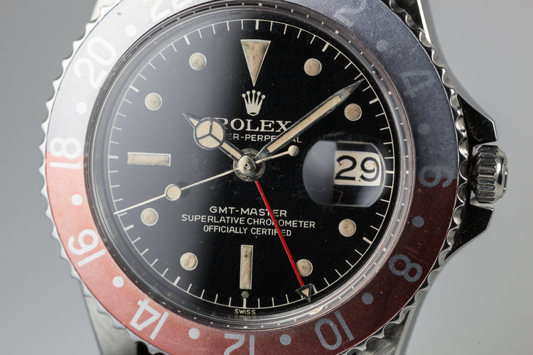 1961 Rolex GMT-Master with Gilt Chapter Ring Exclamation Dial