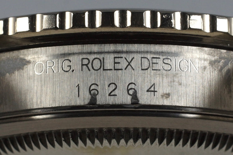 1997 Rolex DateJust 16264 Thunderbird with Box and Papers