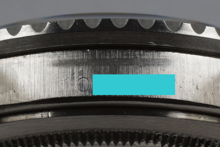 1963 Rolex GMT 1675 PCG Gilt Chapter Ring Underline Dial