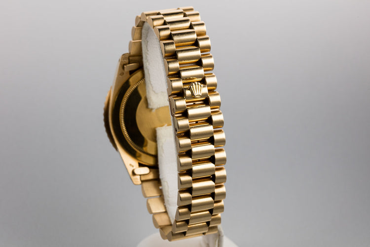 1979 Rolex 18K YG GMT-Master 1675 Black Nipple Dial with Box and Papers