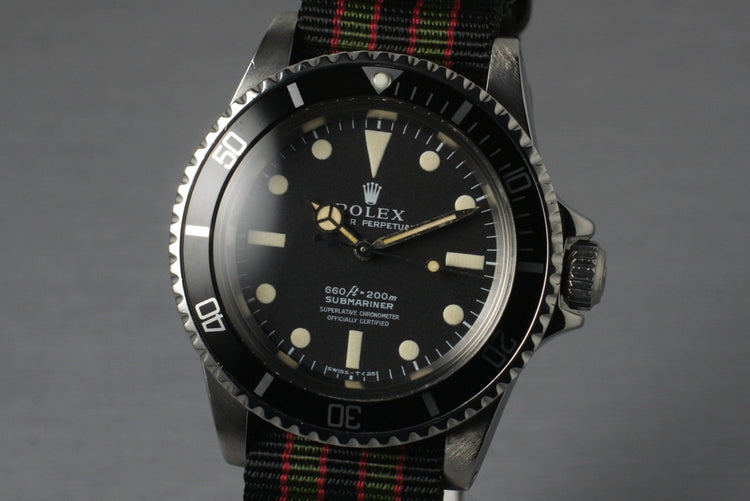 1975 Rolex Submariner 5512