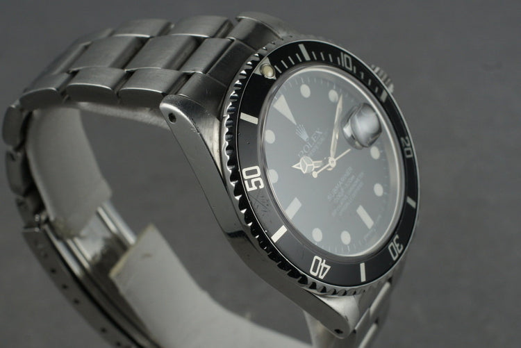 1981 Rolex Submariner 16800
