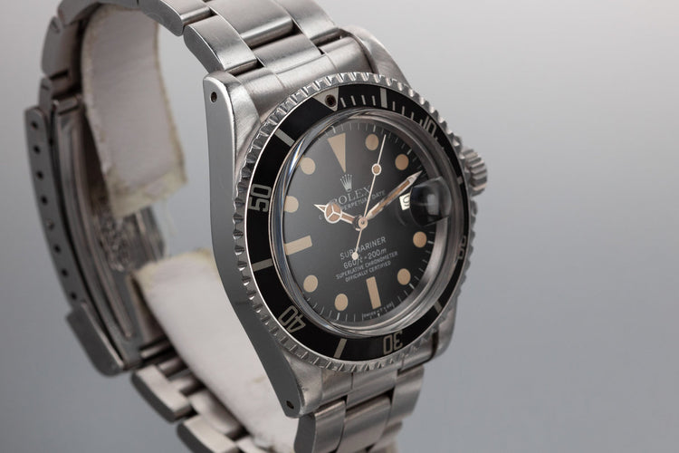 1977 Rolex Submariner 1680 with Box and Papers