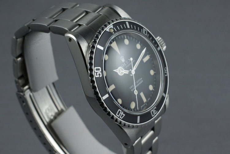 1978 Rolex Submariner 5513 with Serif Dial