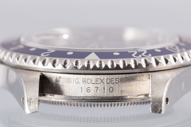 2003 Rolex GMT-Master II 16710 "Pepsi" with Box & Papers