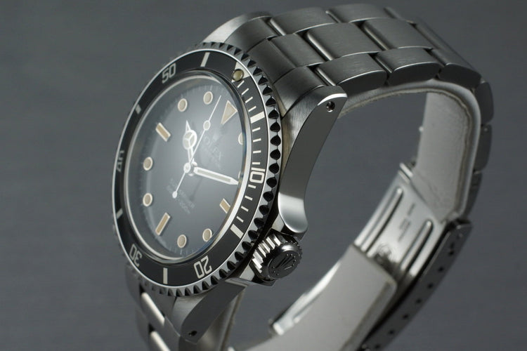 1988 Rolex Submariner 5513 with Japanese Rolex Service Papers