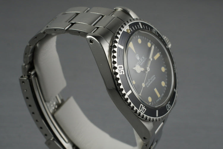 1970 Rolex Submariner 5513 with Box and Papers