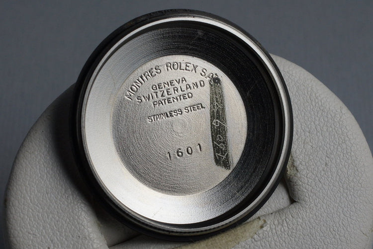 1972 Rolex DateJust 1601 Silver Cream Sigma Dial