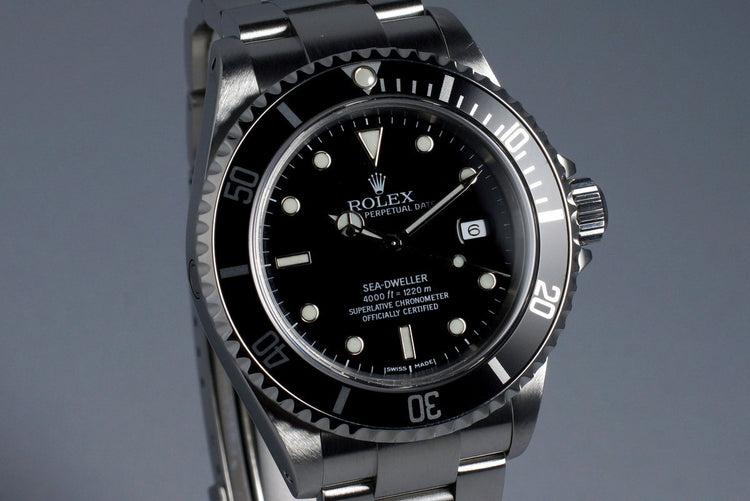 2000 Rolex Sea Dweller 16600