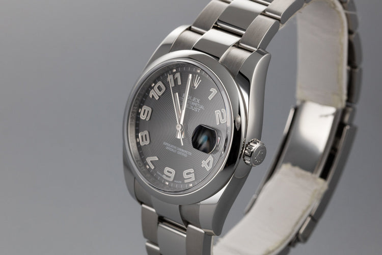 2017 Rolex DateJust 116200 Black Dial with Box and Papers