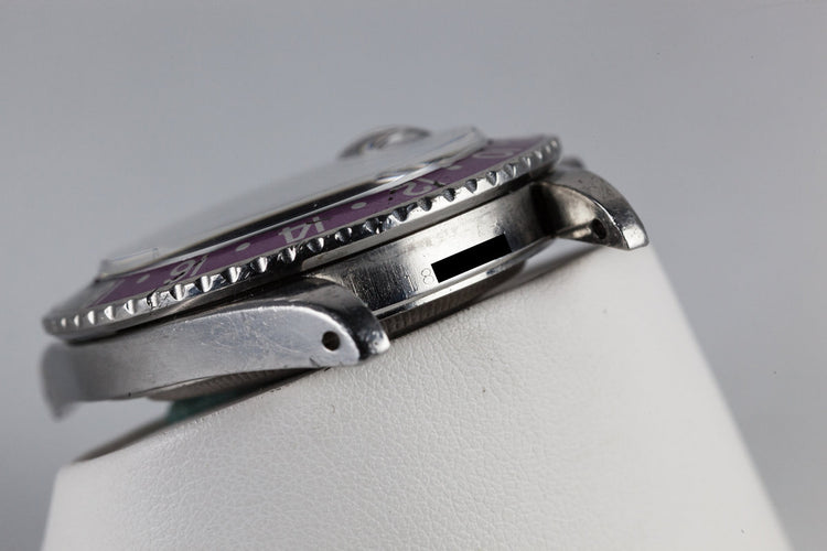1968 Rolex GMT-Master 1675 With Fuchsia Bezel