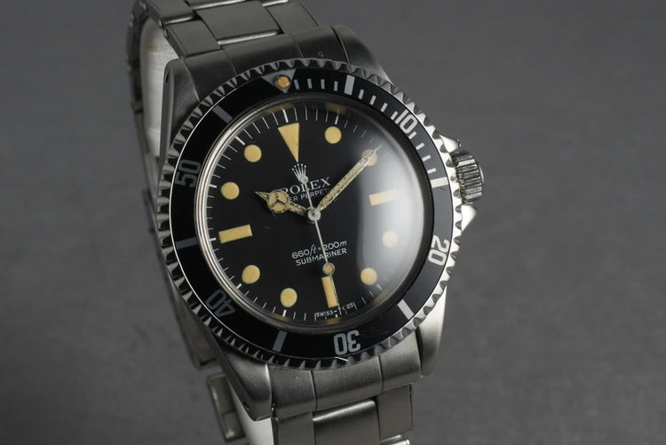 1967 Rolex Submariner 5513 with Box and Papers