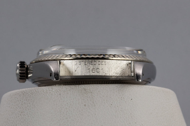 1968 Rolex DateJust 1601 White Dial