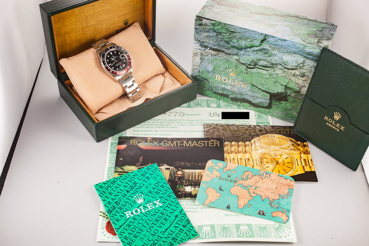 1997 Rolex GMT-Master II 16710 "Coke" with Box and Papers