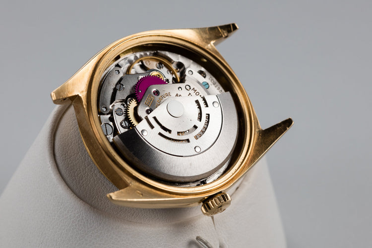 1967 Rolex 18K Day-Date 1803 Blue Dial with Spanish Day Wheel