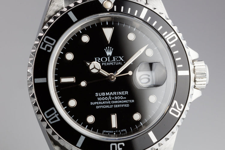 1995 Rolex Submariner 16610