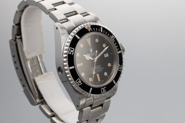 1982 Rolex Sea-Dweller 16660 Matte Dial
