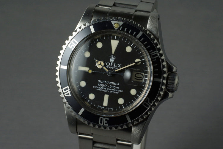 1978 Rolex Submariner 1680