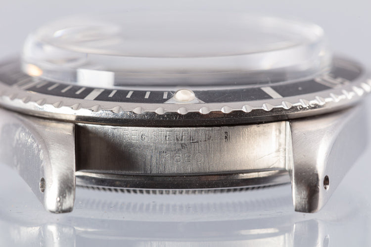 1971 Vintage Rolex MK IV Red Submariner 1680 with Box & Papers