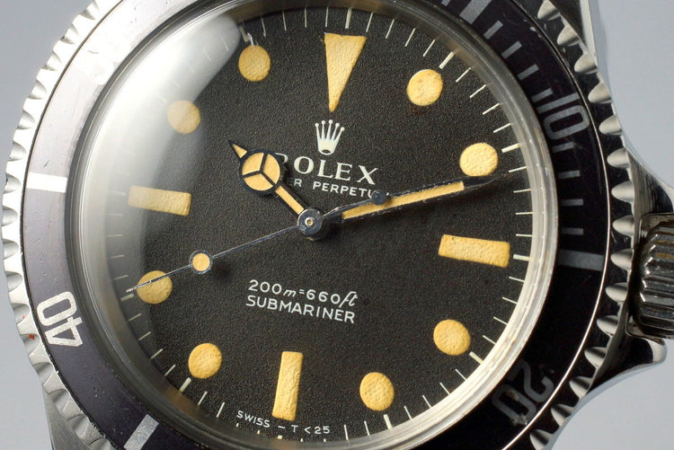 1967 Rolex Submariner 5513 Meters First