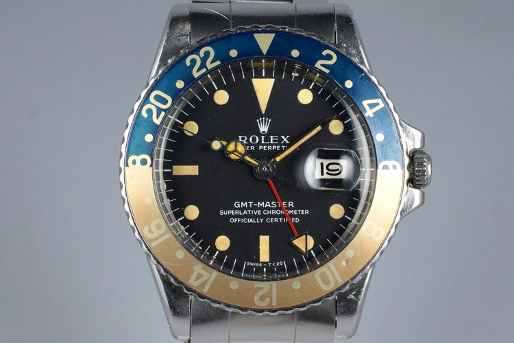1971 Rolex GMT 1675 Mark I Dial