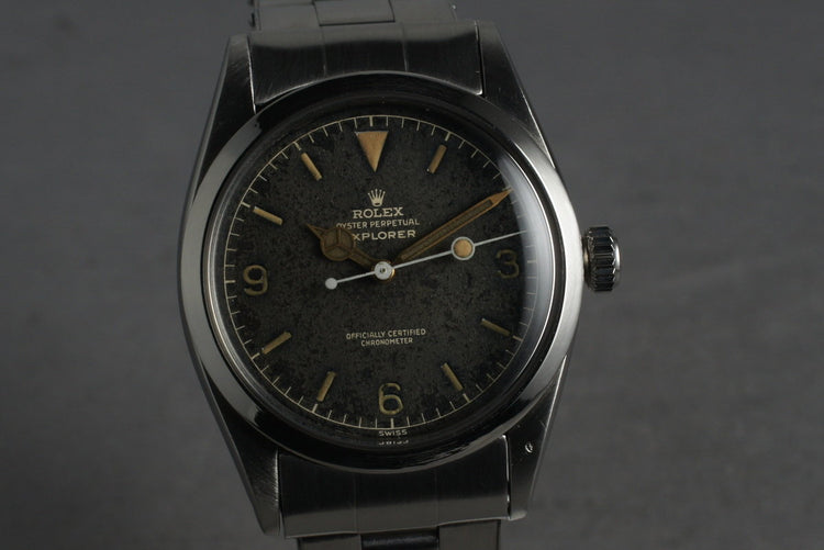 1958 Rolex Explorer 1 6610 with Gilt Dial