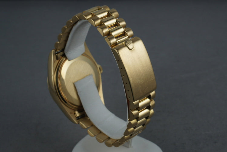 1978 Rolex 18K YG President 1803