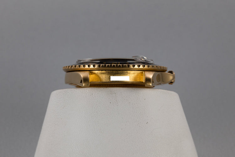 1968 18K YG GMT-Master 1675 with Service Black Nipple Dial and Service Papers