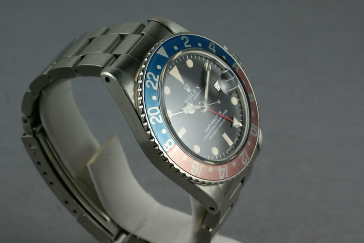 Rolex GMT 1675 with Mark 1 Dial