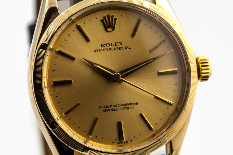 Rolex OP 1500 14K Yellow Gold