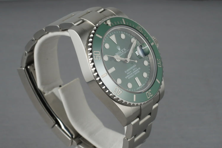 Ceramic Rolex GREEN Submariner 116610V