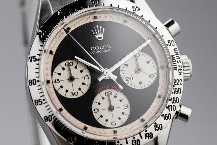 1968 Rolex Daytona 6239 "Paul Newman" with Black Dial and Purchase Papers