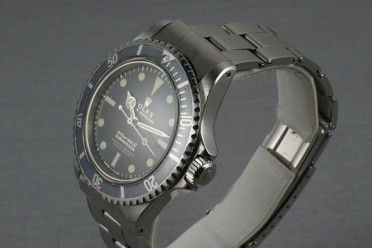 Rolex Submariner 5512 Gilt Dial with Box and Papers