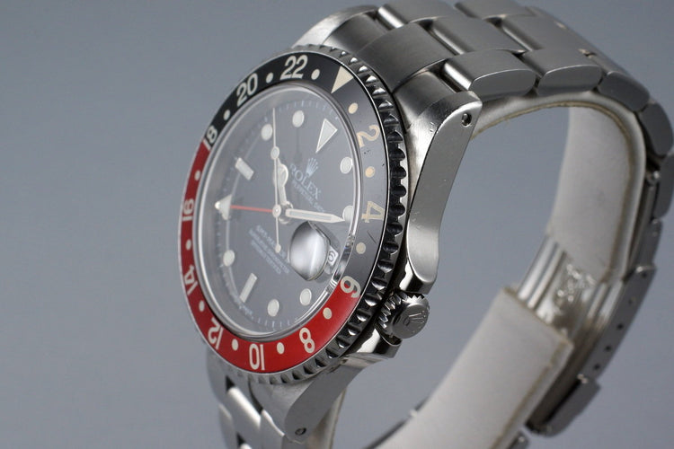 2001 Rolex GMT II 16710 with Box and Papers