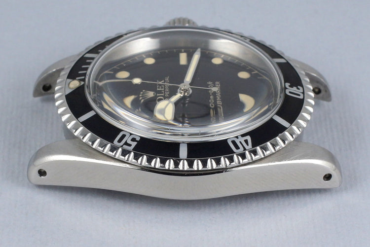 1963 Rolex Submariner 5512 PCG with Gilt Glossy Chapter Ring Dial