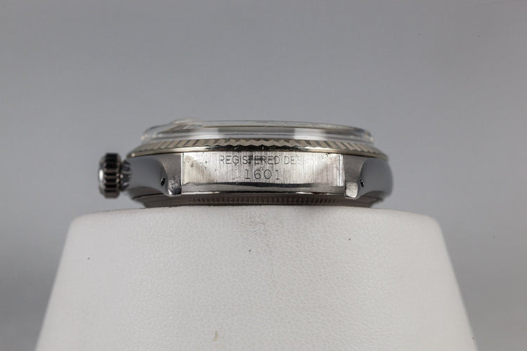 1971 Rolex DateJust 1601 Silver Dial