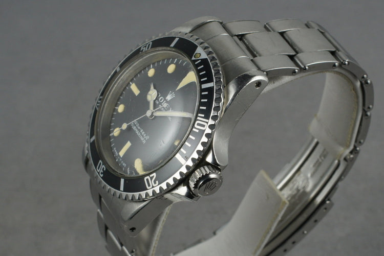 1967 Rolex Submariner 5513 meters first with 7206 band