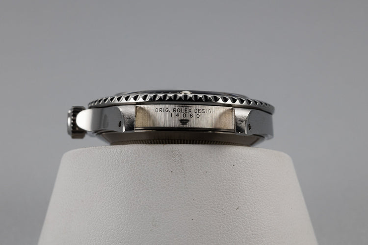 1999 Rolex Submariner 14060 with SWISS Only Dial
