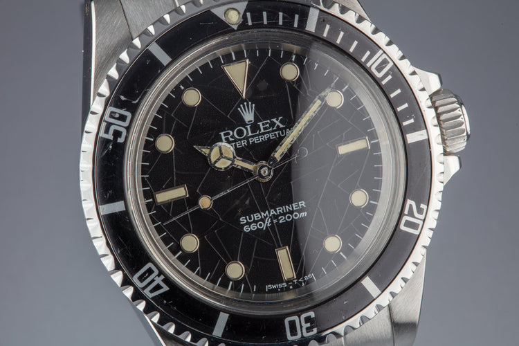 1985 Vintage Rolex Submariner 5513 "Spider" Dial