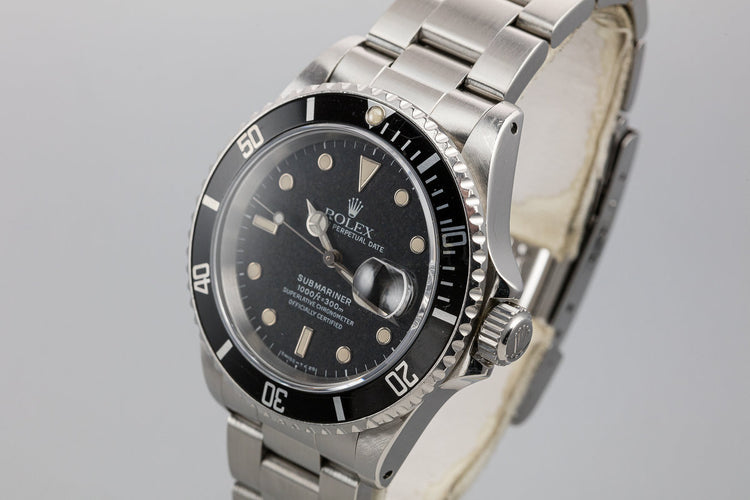 1989 Rolex Submariner 16610