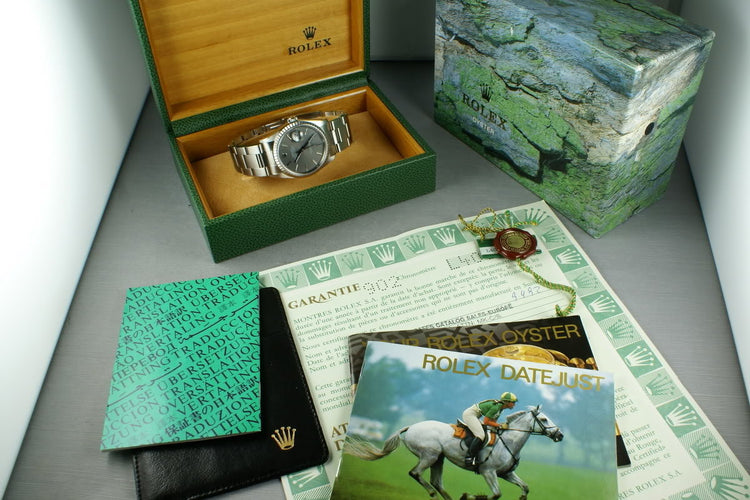 Rolex Stainless Steel Datejust Ref: 16220