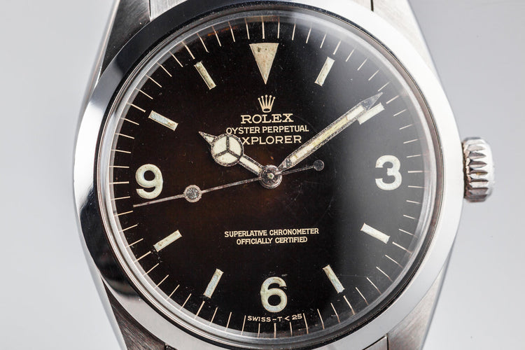 1966 Rolex Explorer I 1016 Tropical Gilt Dial