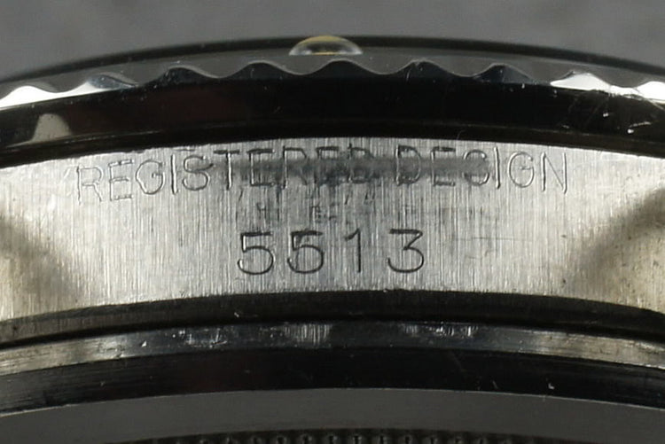 1966 Rolex Submariner 5513 with Gilt Tropical Brown Dial